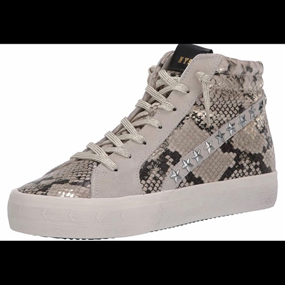 steve madden snake print sneakers
